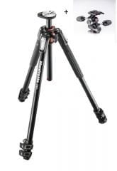 MANFROTTO MT190XPRO3+MHXPRO3 -3W KAFA İLE  TRİPOD