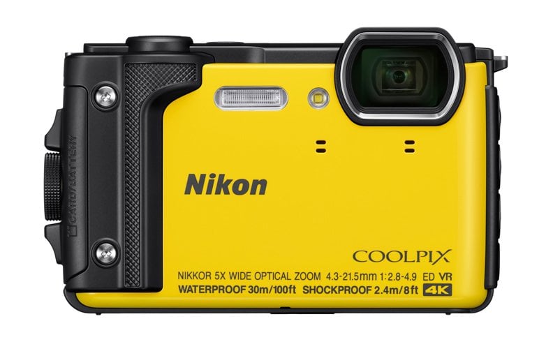 NIKON W300 DIJITAL KOMPAKT FOTO MAK  SARI (YELLOW)