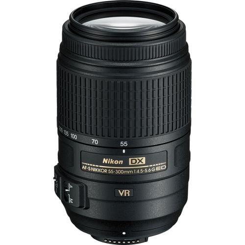 NIKON  55-300 VR AF-S F:4,5-5,6 ED LENS