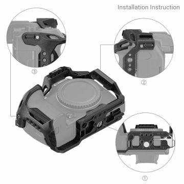 SmallRig 4003  R7 için Kara Mamba Kafesi