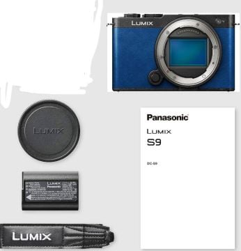 PANASONIC LUMIX S9 BODY 6K  FULLFRAME DIGITAL CAMERA BLUE (MAVİ)