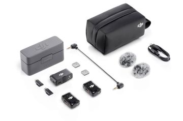 DJI MIC 2 (2 Lİ MİKROFON KİTİ  2TX+1RX)