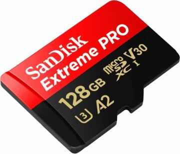 SANDISK 128GB MICRO SDXC HAFIZA  KARTI 200/90