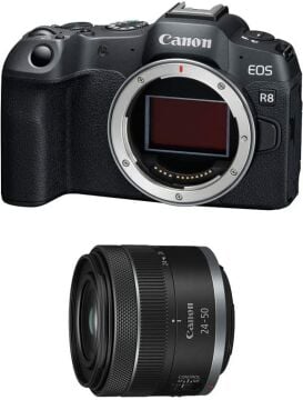 Canon EOS R8 + RF 24-50mm f/4.5-6.3 IS STM Lens Kit