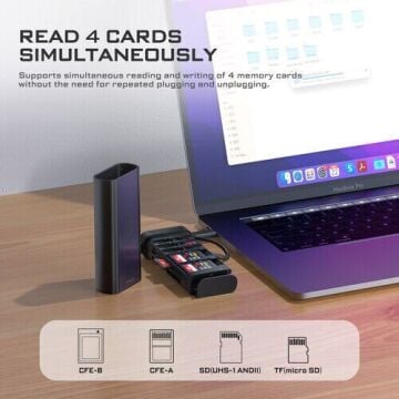 Freewell PRO CARD READER CF Express Type A/B, SD, TF COMBO