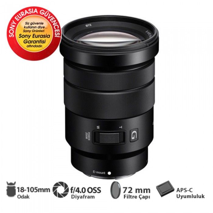 Sony E PZ 18-105mm f/4 G OSS Lens