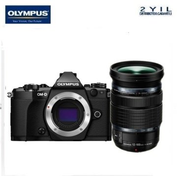 OLYMPUS E-M5 MARK II 12-100 F4 SİYAH(BLACK) PRO KİT