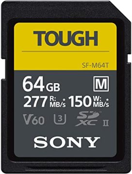 SONY  64GB SF-M TOUGH SERI UHS-II SDXC MEMORY CARD