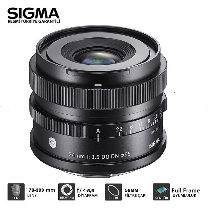 SIGMA 24MM F:3.5 DG DN L MOUNT LENS