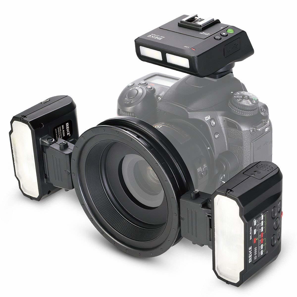 MEIKE MK-MT24C II F FOR CANON EF VE EF-S  MOUNT İÇİN TWIN MACRO FLAŞ