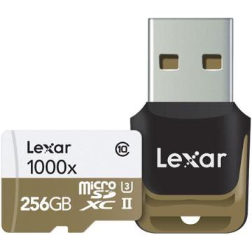 LEXAR 256GB MICRO SDXC1000X UHSII+ KART OKUYUCU
