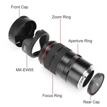 MEIKE 6-11MM F:3.5 E MOUNT FISHEYE LENS