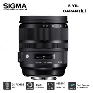 SIGMA 24-70MM F:2,8 ART DG OS HSM LENS