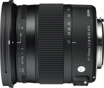 SIGMA 17-70 F:2.8-4. DC MACRO  OS HSM C SERİ LENS CANON UYUMLU