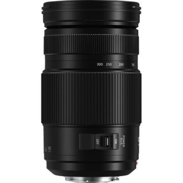 PANASONIC LUMIX 100-300MM F:4-5,6 II G VARIO  OIS MFT MOUNT  LENS