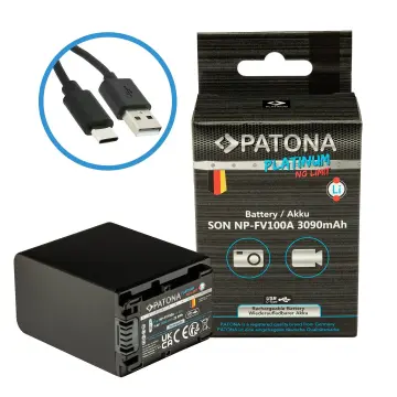 Patona FV100 Platinum Batarya Sony Kameralar için