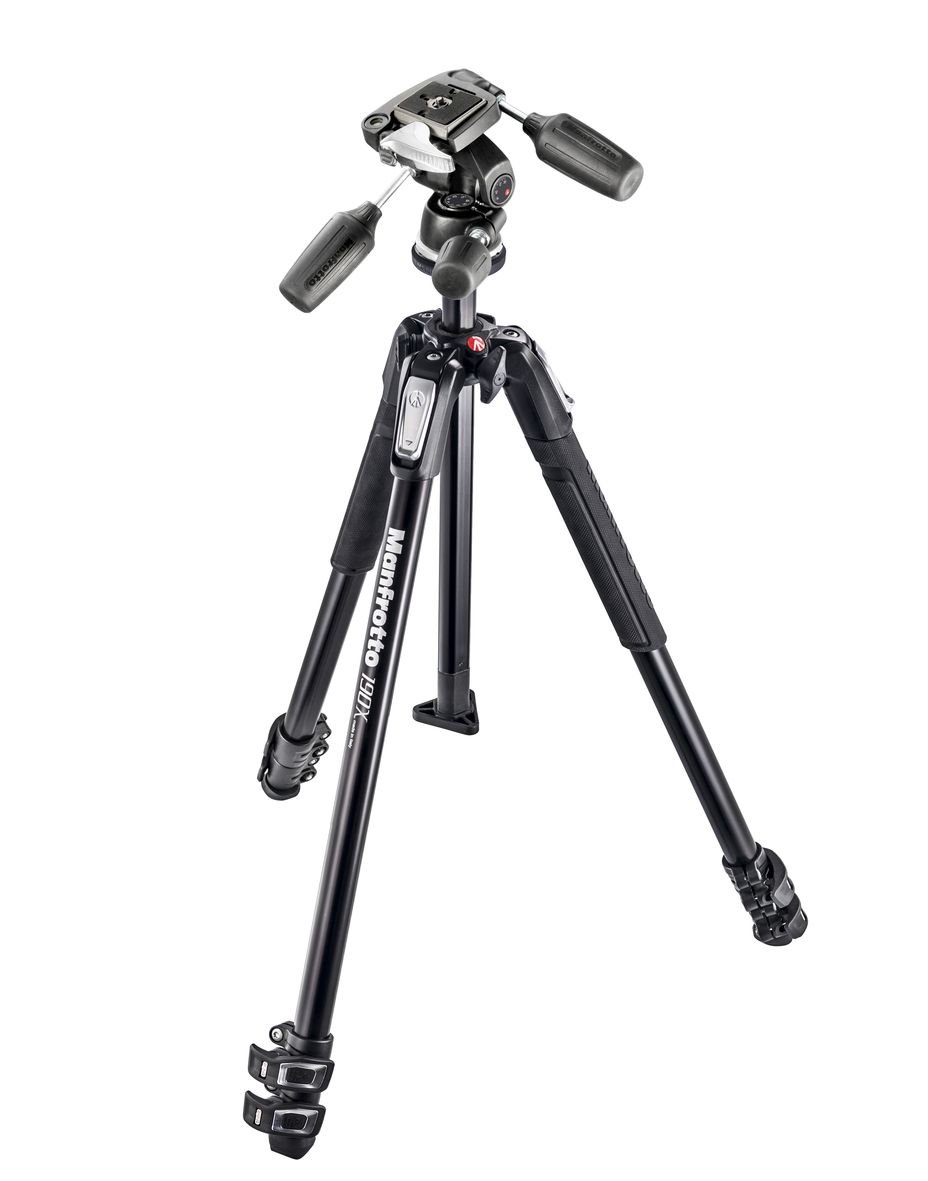 MANFROTTO MT190XPRO3+804RC2 KAFA İLE  TRİPOD