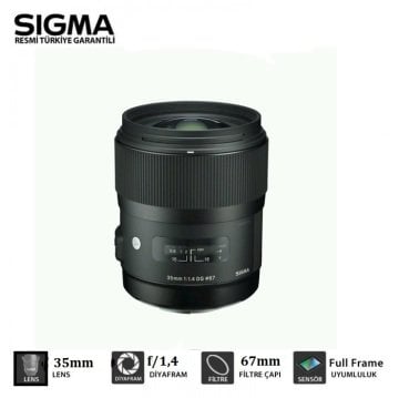 SIGMA 35MM F:1.4 DG HSM ART SERİ L MOUNT LENS