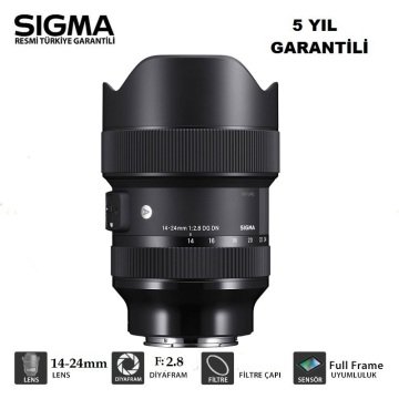 SIGMA 14-24MM  F:2.8 ART SERI DG DN LENS L MOUNT
