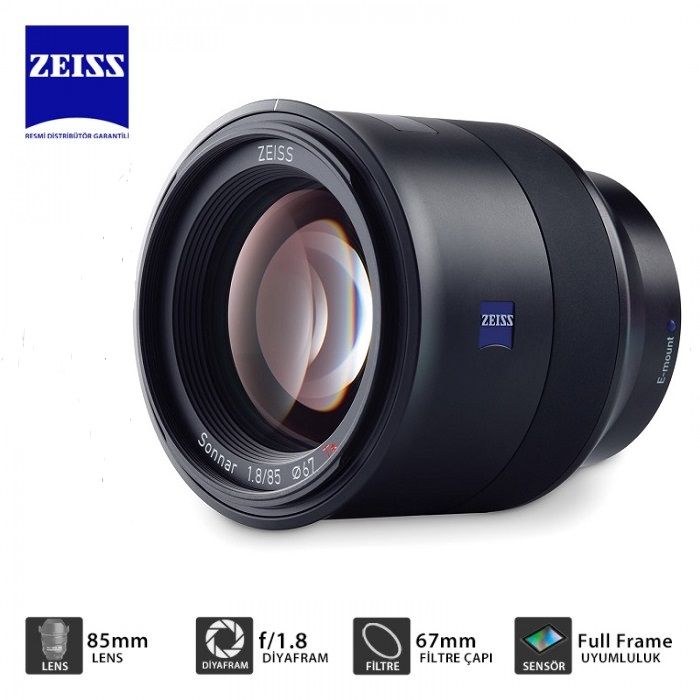 ZEISS BATIS 85MM  F:1,8  AF SONY E MOUNT LENS