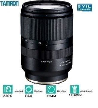 TAMRON 17-70MM F:2.8 Di III-A VC RXD E MOUNT LENS