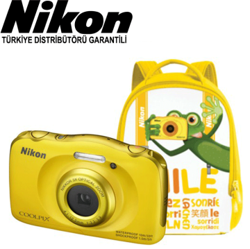 NIKON W100  BEYAZ (WHITE) DIJITAL KOMPAKT SU GEÇİRMEZ MAK.
