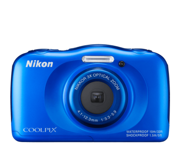 NIKON W100  MAVİ  (BLUE) DIJITAL KOMPAKT SU GEÇİRMEZ MAK.