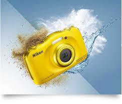 NIKON W100  MAVİ  (BLUE) DIJITAL KOMPAKT SU GEÇİRMEZ MAK.
