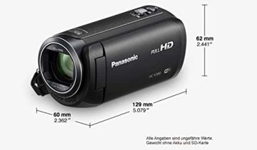 PANASONIC HC-V380EG-K FULL HD VIDEO CAMERA