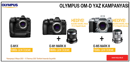 OLYMPUS GERİ ÖDEME