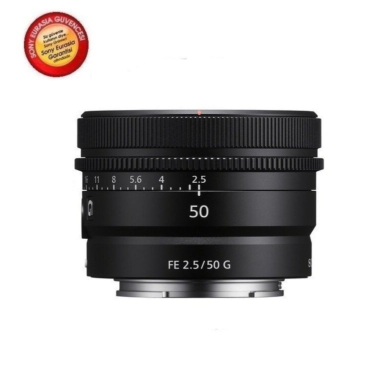 Sony FE 50mm f/2.5 G Lens