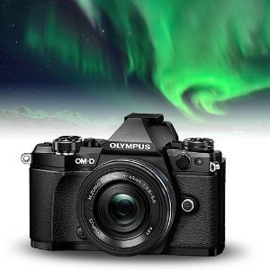 OLYMPUS E-M5 MARK II SİYAH (BLACK) 14-42  EZ F:3,5-5,6 LENS  DSLR KIT FOTO MAKINA