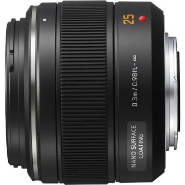 PANASONIC  LEICA 25MM F:1.4 DG SUMMILUX LENS
