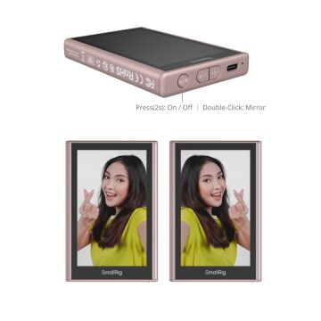 SmallRig 5746 Kablosuz Ekran Yansıtma Adaptörü (Selfie Kiti)