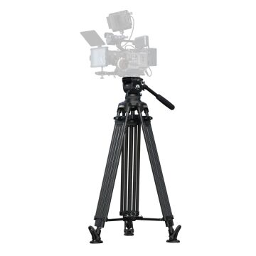 SmallRig 5578 FSD18 FreeSpeed ​​Ağır Hizmet Tipi Karbon Fiber Tripod