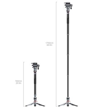 SmallRig 5565 Karbon Fiber Video Monopod