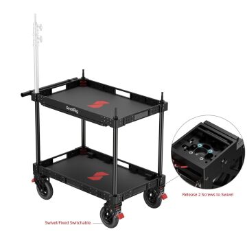 SmallRig MD4573 36'' Hafif Video Prodüksiyon Kamera Arabası