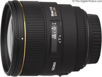 SIGMA 85MM F1.4 EX DG HSM LENS