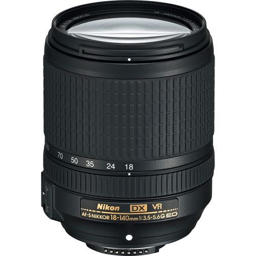 NIKON  18-140MM  F/3.5-5.6AF-S VR  G ED DX LENS