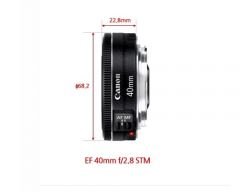 CANON EF 40MM STM  F:2,8 LENS