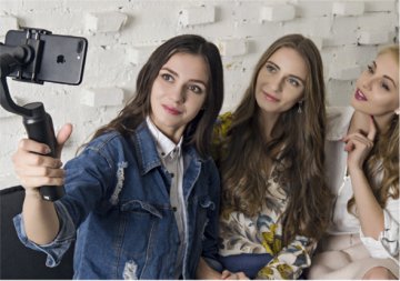 ZHIYUN SMOOTH Q 3 AXISLI TELEFON GIMBALI