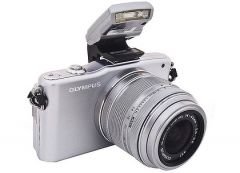 OLYMPUS E-PM-1 PEN MINI 14/42 LENS FL-LM1 FLAŞ SİYAH(BLACK)