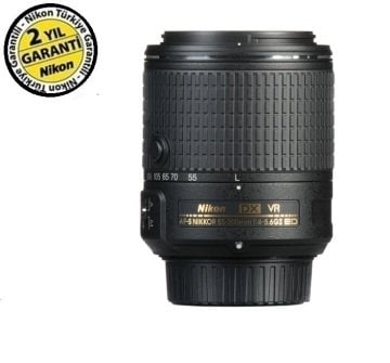 NIKON 55-200 AF-S VR II  LENS F:4/5,6 G