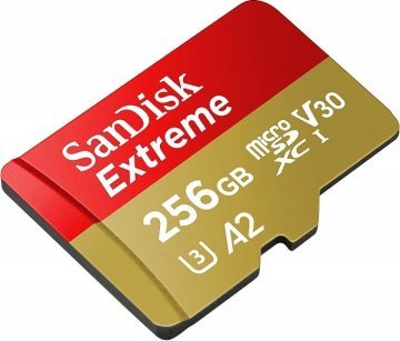 SANDISK 256GB 160MB EXTREME MICROSDXC UHS-I HAFIZA KARTI+ADAPTER  C10, U3, V30, 4K, A2