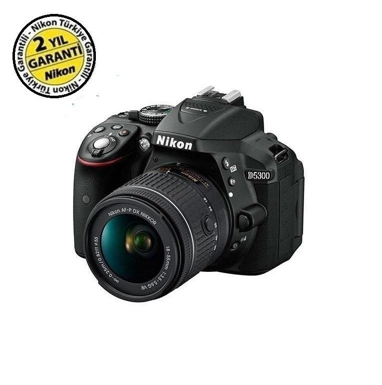 NIKON D5300+18-55 AF-P V.R KİT DSLR FOTO MAKİNASI