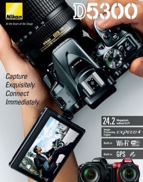 NIKON D5300+18-55 AF-P V.R KİT DSLR FOTO MAKİNASI