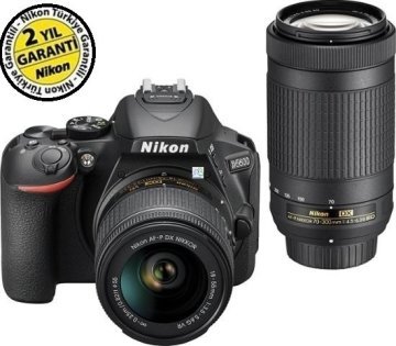 NIKON D5600 AF-P 18-55 VR+ AF-P   70-300 VR LENSLİ KİT DSLR FOTO MAKİNA