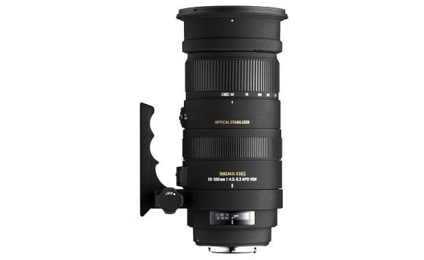 SIGMA 50-500MM F4.5-6.3 APO DG OS HSM LENS CANON MOUNT - DSLR