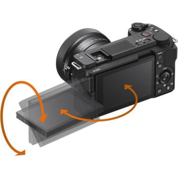 SONY ZV-E10 II+16-50MM LENS KIT DIGITAL CAMERA BLACK