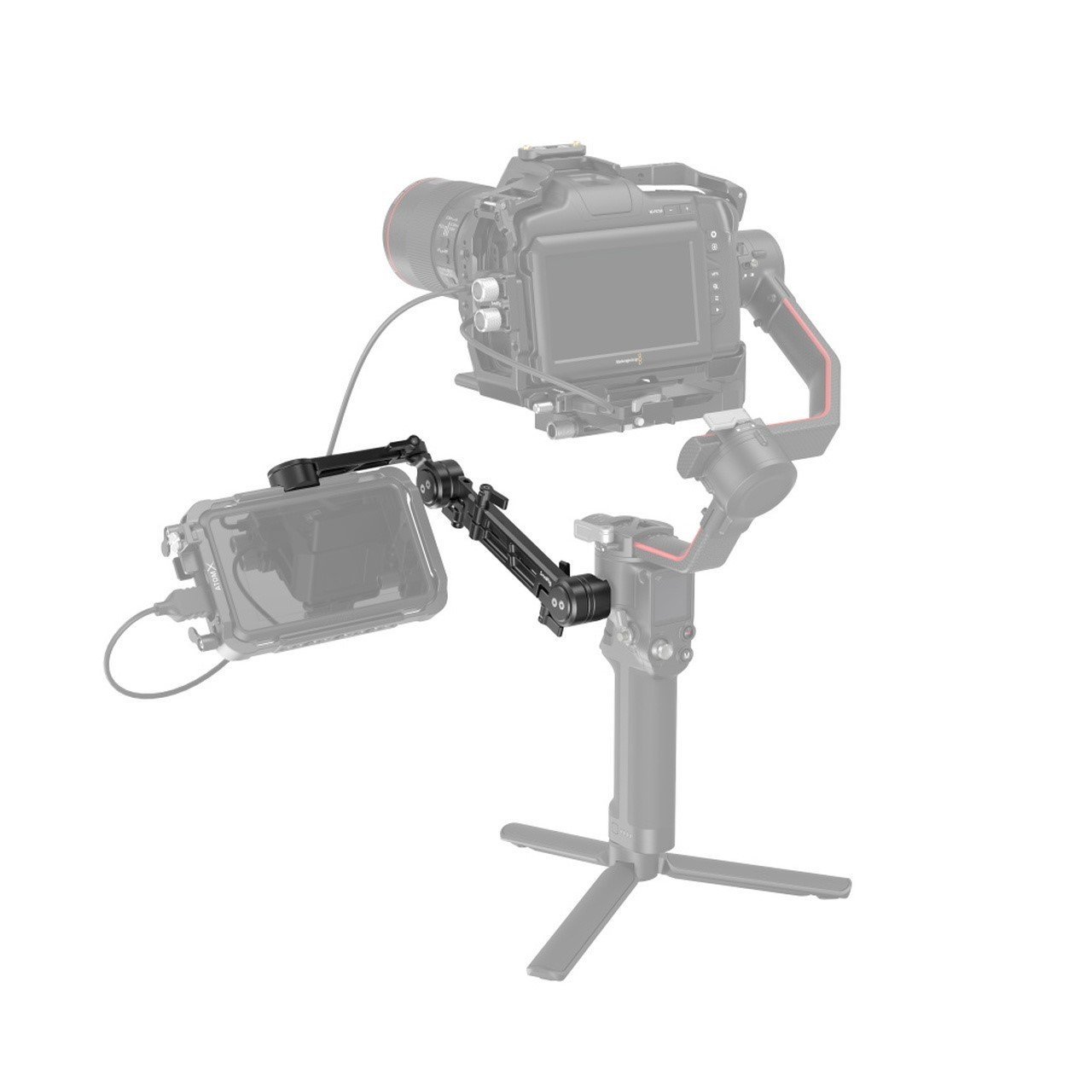 SmallRig MD3507 NATO Kelepçeli Ayarlanabilir EVF Montajı